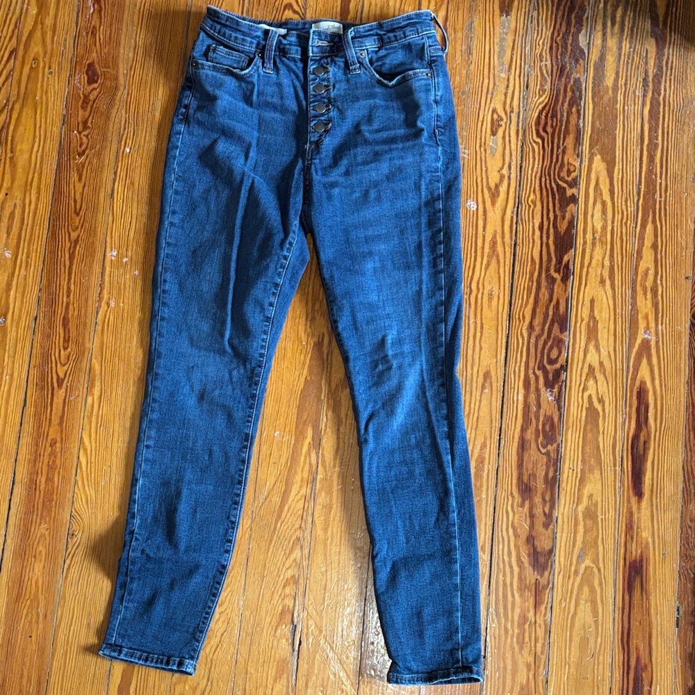 Universal Thread Dark High Rise Jeans - Picture 5 of 6